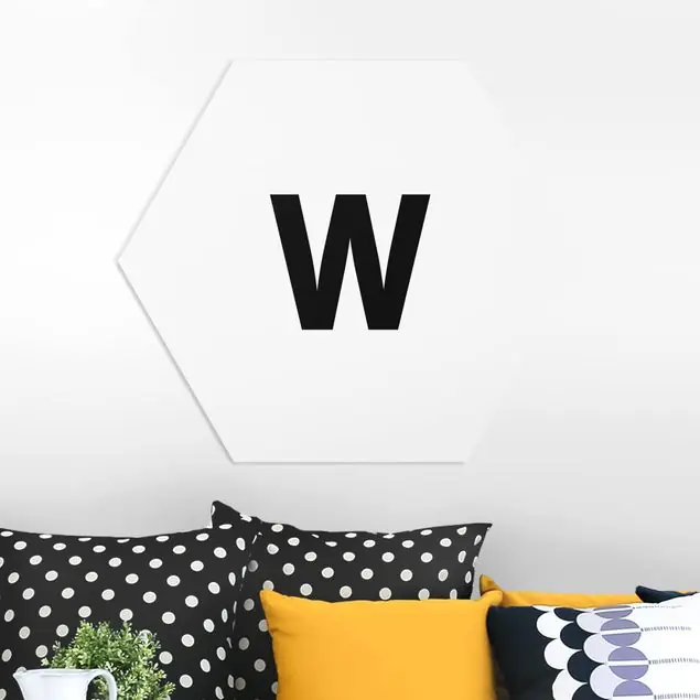 Buchstabe Weiß W Sofort Bestellen