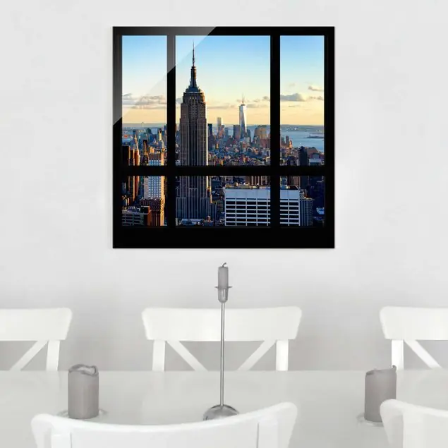 New York Fensterblick auf Empire State Building Begrenztes Angebot