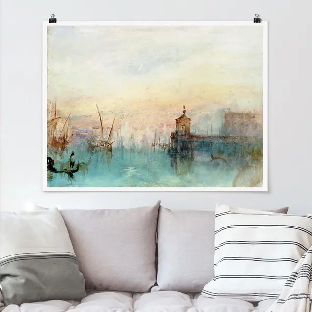 William Turner - Venedig mit Mond Beliebt