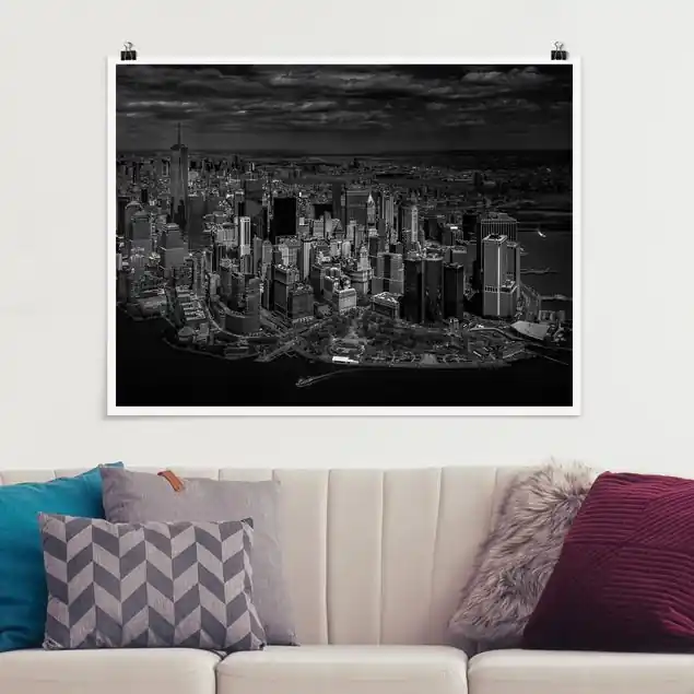 New York - Manhattan aus der Luft Günstig