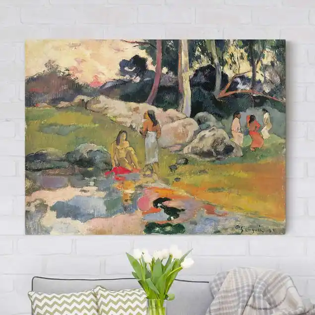 Paul Gauguin - Flussufer Echt