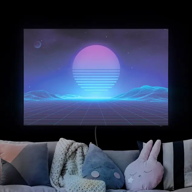 Retro Video in Blau Preisknaller