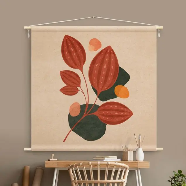 Neue Kollektion Boho Blätter