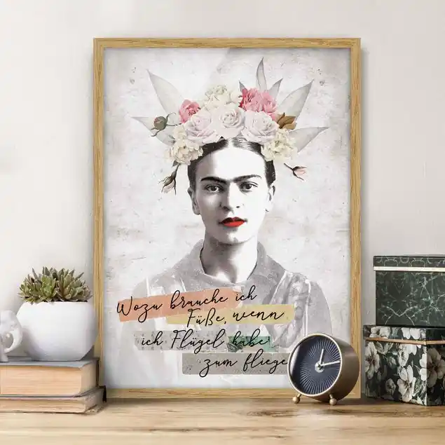 Frida Kahlo - Zitat Geprüft