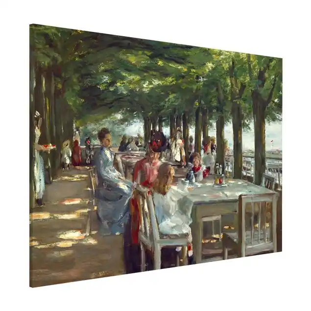 Max Liebermann - Terrasse des Restaurants Jacob Schneller Versand