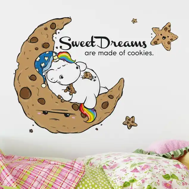 Pummeleinhorn - Sweet Dream Wandtattoo Direkt Vom Hersteller