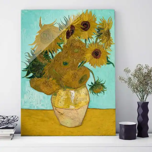 Heißes Angebot Vincent van Gogh - Vase mit Sonnenblumen