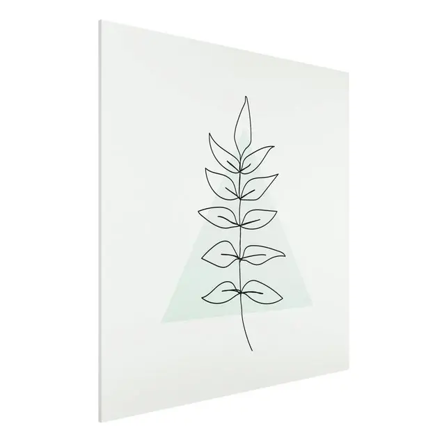 Zweig Geometrie Dreieck Line Art Wochenendangebot
