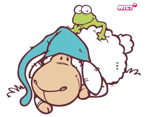 NICI - Jolly Sleepy Wandtattoo Solange Der Vorrat Reicht
