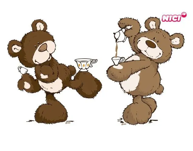 Markenprodukt NICI - Classic Bears Wandtattoo