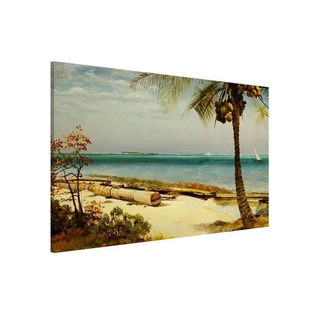 Albert Bierstadt - Küste in den Tropen Sonderangebot