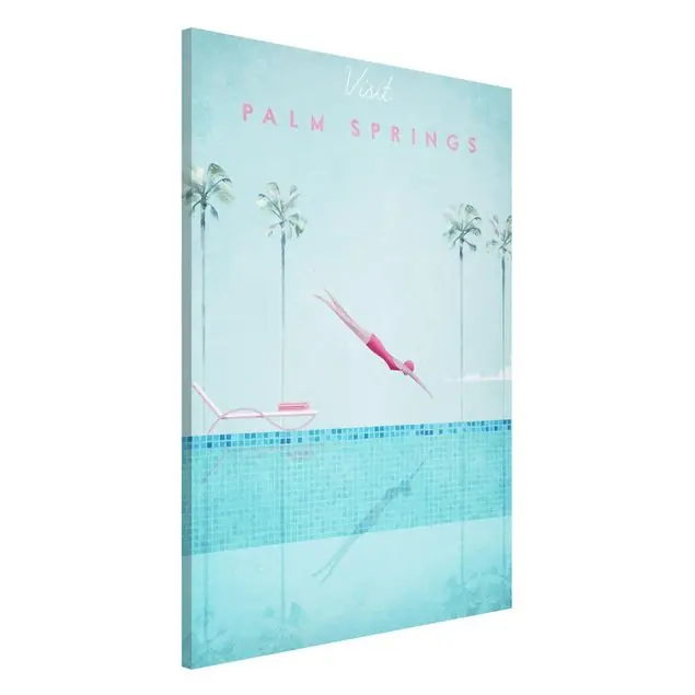 Nur Für Kurze Zeit Reiseposter - Palm Springs