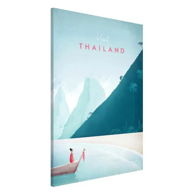 Neuheit Reiseposter - Thailand