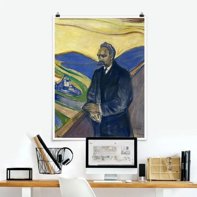 Saisonangebot Edvard Munch - Porträt Nietzsche