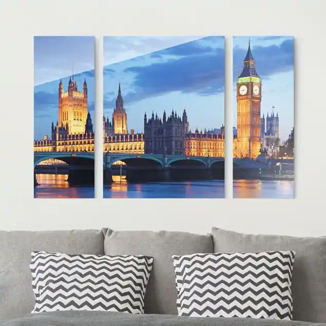 London bei Nacht Kostenloser Rückversand
