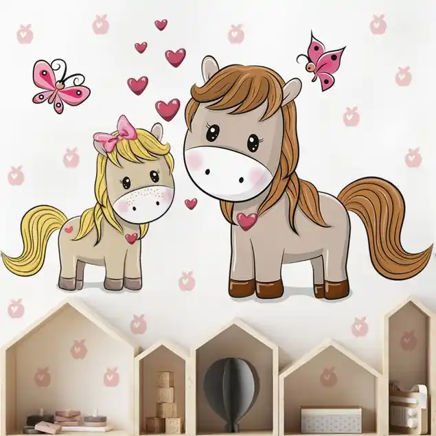 Neue Kollektion Pferd Pony Set Wandtattoo 30-teilig
