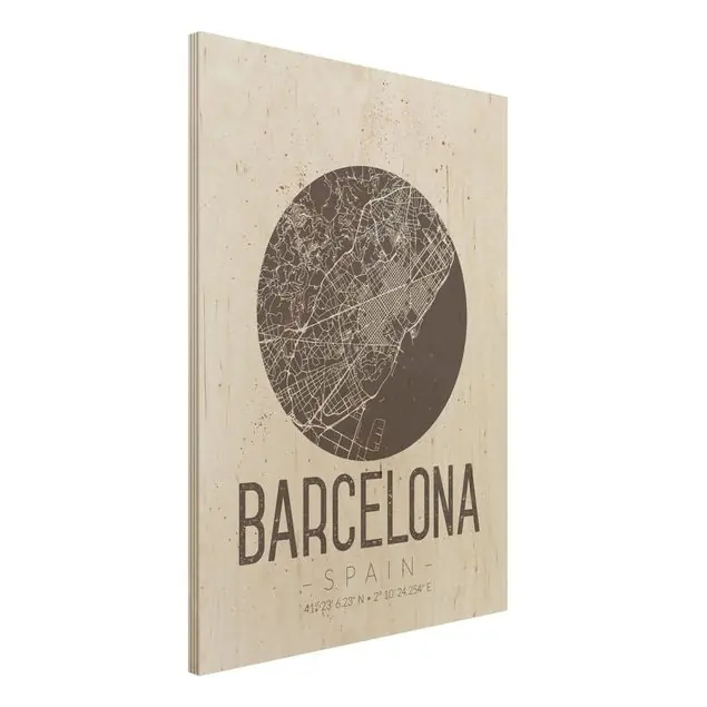 Stadtplan Barcelona - Retro Bestseller