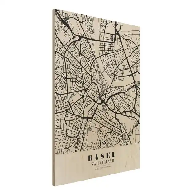 Jetzt Bestellen Stadtplan Basel - Klassik