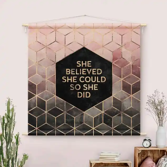 Kostenloser Versand She Believed She Could Rosé Gold