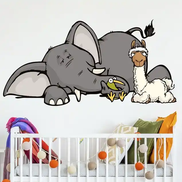 NICI - Wild Friends Schlafenszeit Wandtattoo Neue Kollektion