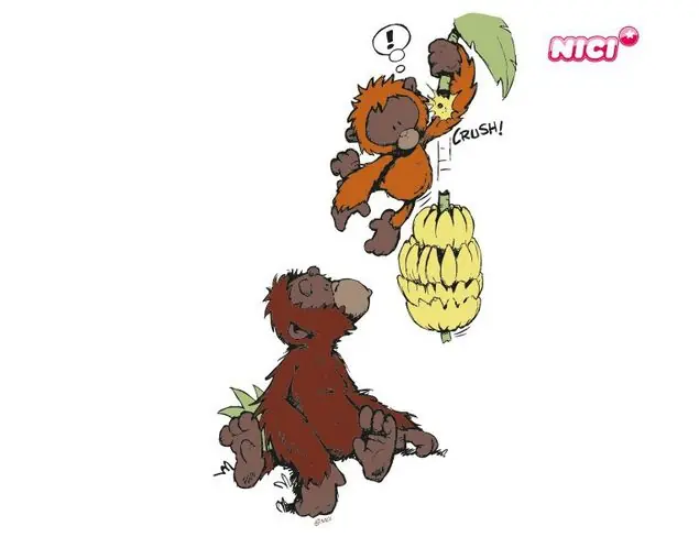 NICI - Orang Utan Wandtattoo Preisknaller