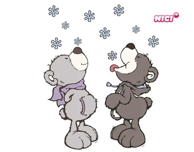 NICI - Winter Bears Wandtattoo Neue Ware