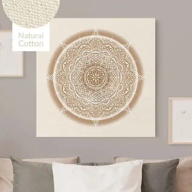 Must-Have Mandala auf Goldkreis