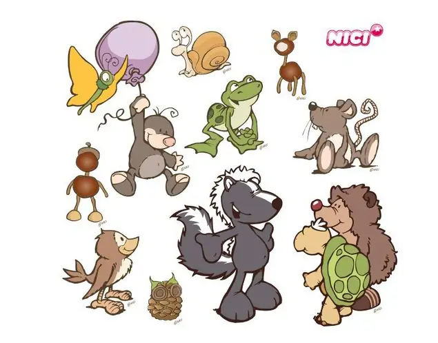 NICI - Forest Friends Wandtattoo Highlight