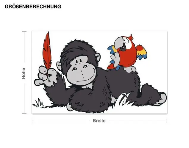 NICI - Wildfriends Wandtattoo Wochenendangebot