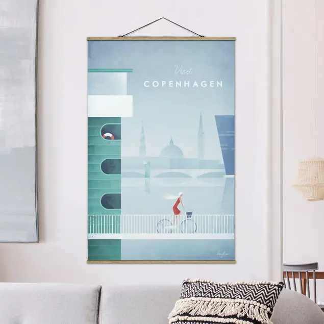 Zertifiziert Reiseposter - Kopenhagen
