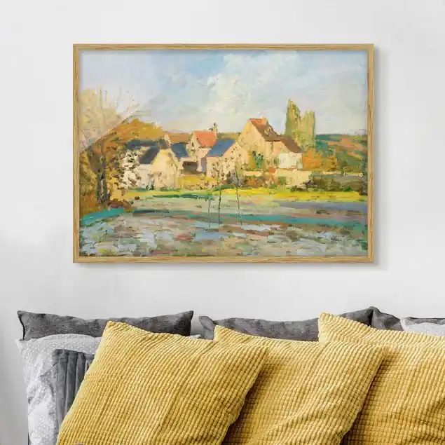 Nur Für Kurze Zeit Camille Pissarro - Landschaft bei Pontoise
