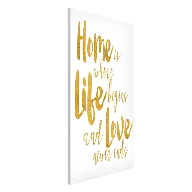 Preisreduziert Home is where Life begins Gold