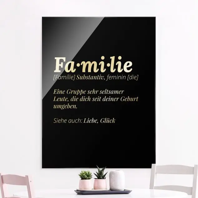 Die Definition von Familie Schwarz Solange Der Vorrat Reicht