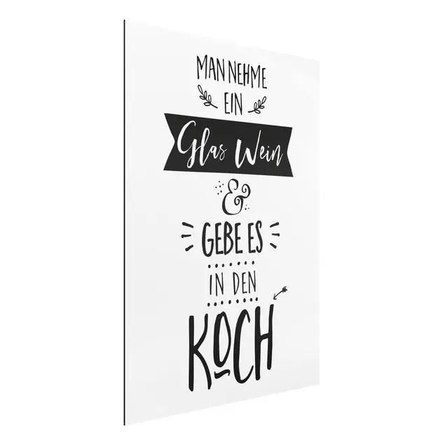 Man nehme ein Glas Wein Solange Der Vorrat Reicht
