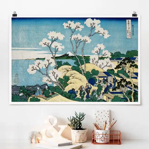 Mega-Angebot Katsushika Hokusai - Der Fuji von Gotenyama