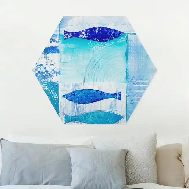 Fish in the Blue Kostenloser Versand