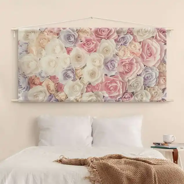 Pastell Paper Art Rosen Schnäppchen