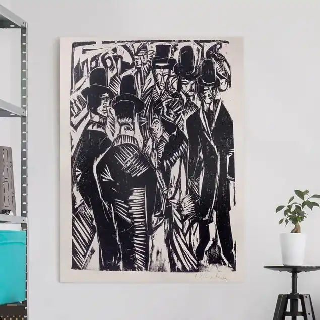 Nur Für Kurze Zeit Ernst Ludwig Kirchner - Straßenszene