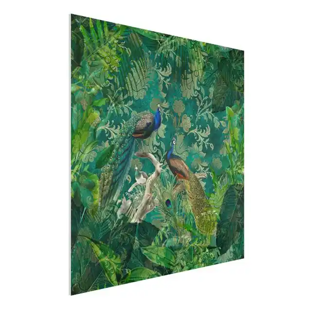 Expressversand Shabby Chic Collage - Edler Pfau II