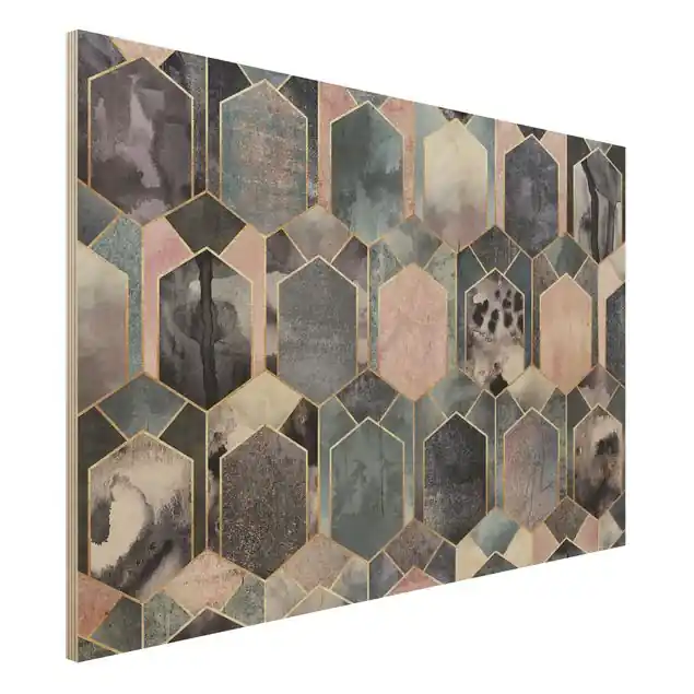 Aktuell Art Deco Marmor Gold