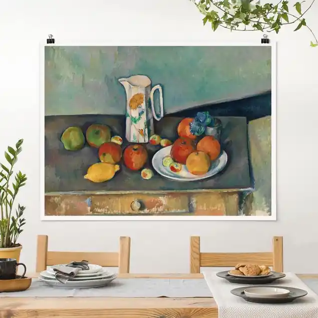 Bestpreis Paul Cézanne - Stillleben Milchkrug