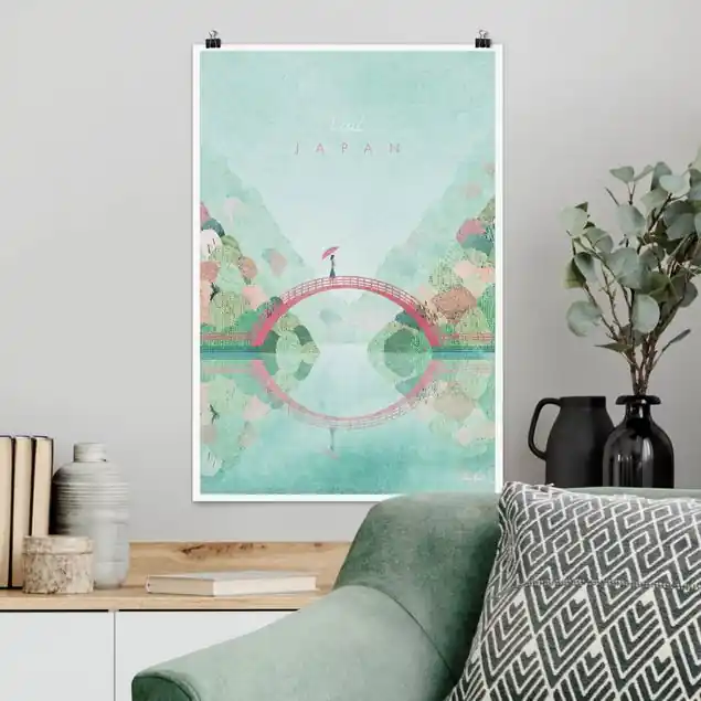 Reiseposter - Japan Autumn Echt