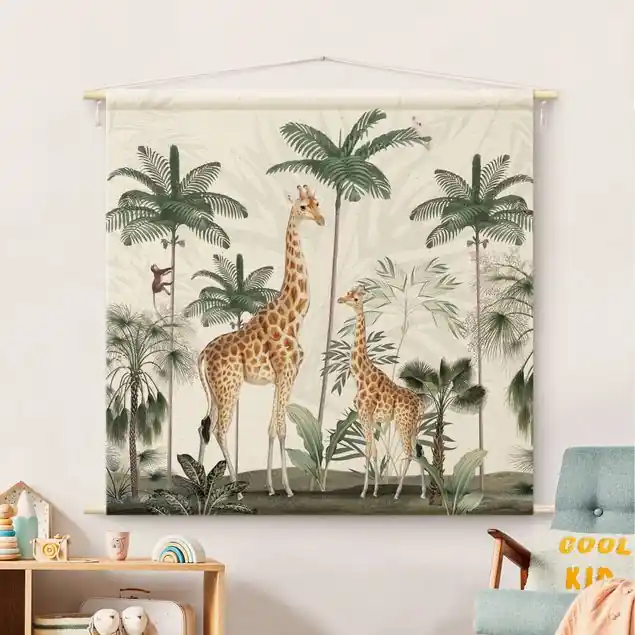 Eleganz der Giraffen im Dschungel Preisknaller