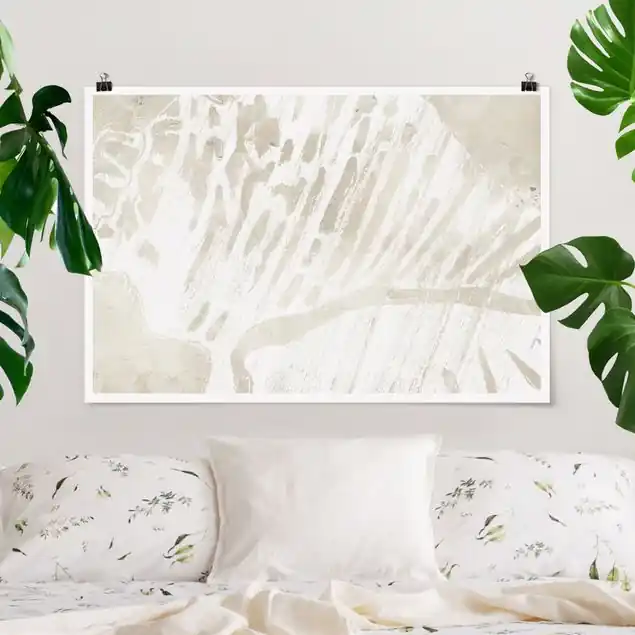 Online Kaufen Tritonmuschel Silhouette auf Leinen