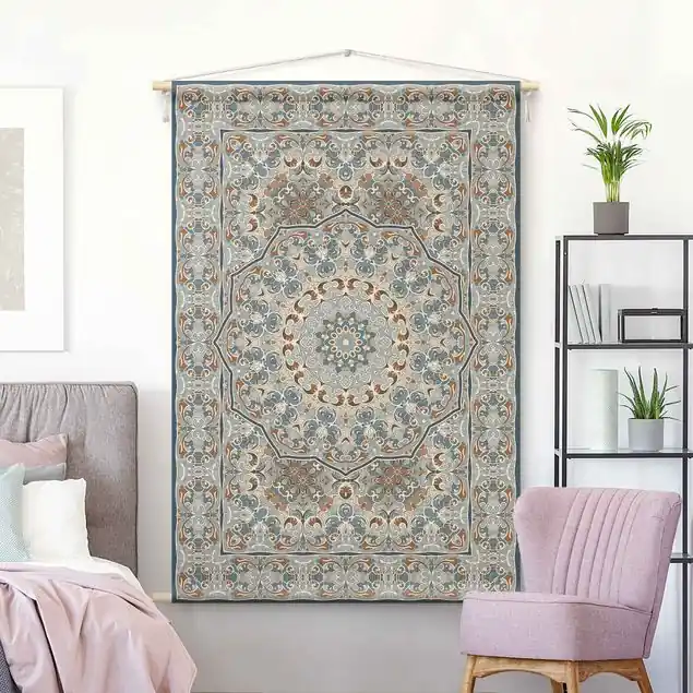 Detailreicher Orientalischer Teppich Knallerangebot