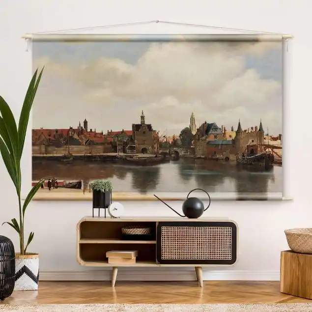Jan Vermeer - Ansicht von Delft Mega-Angebot