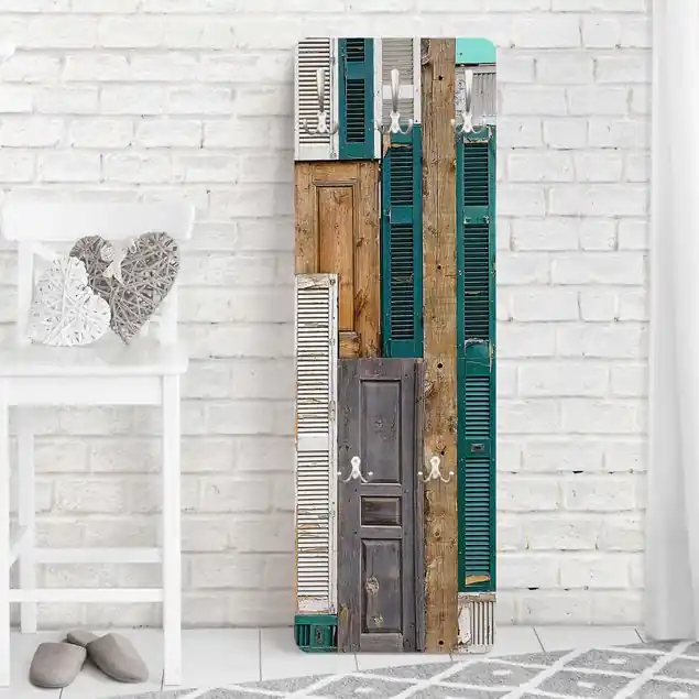 Schneller Versand The Doors Wandgarderobe Holzpaneel