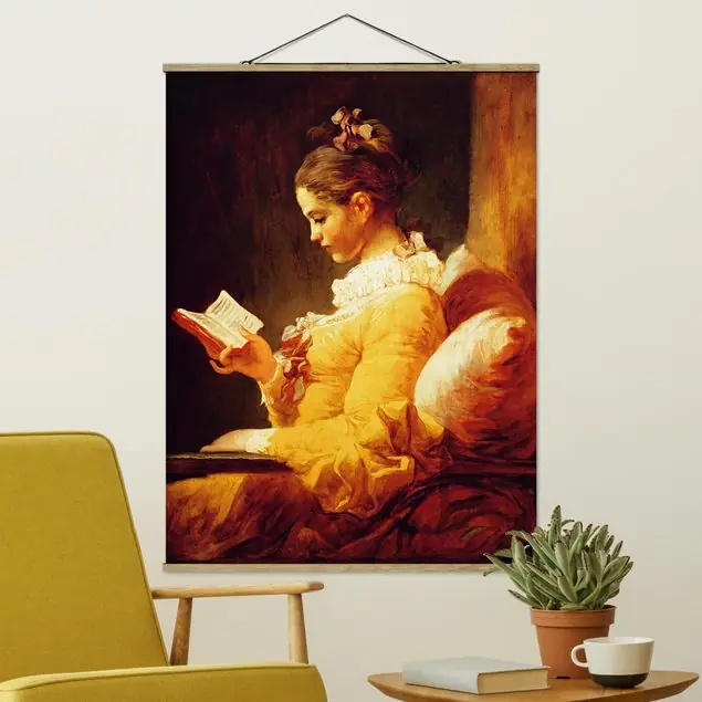 Jean Honoré Fragonard - Lesendes Mädchen Expressversand