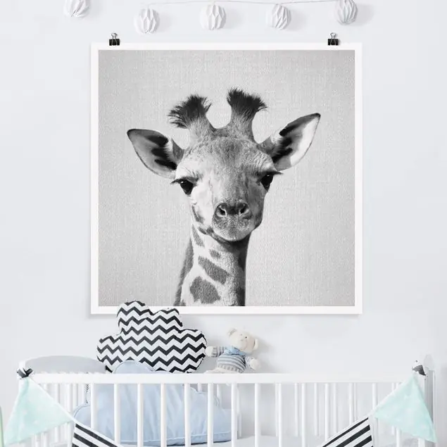 Meistverkauft Baby Giraffe Gandalf Schwarz Weiß