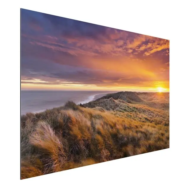 Expressversand Sonnenaufgang am Strand auf Sylt